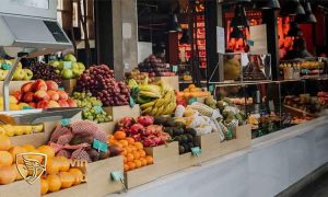 قفسه بندی و دکور میوه فروشی