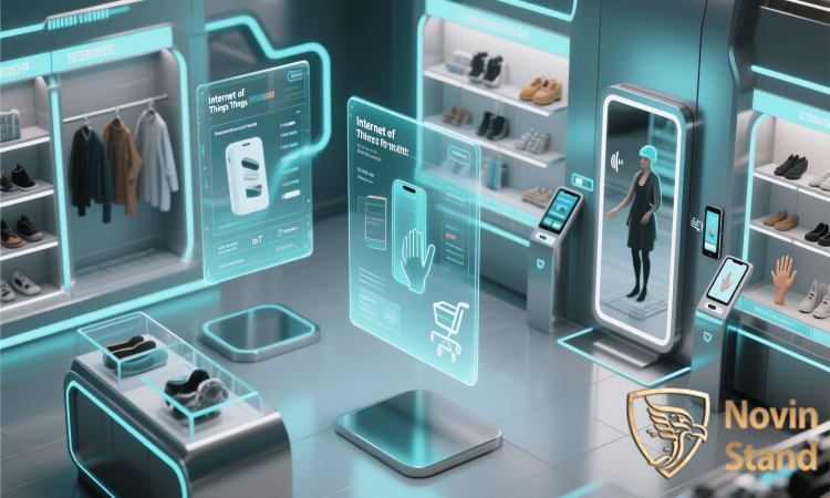 استندهای هوشمند فروشگاهی با IoT | آینده چیدمان و تجربه خرید