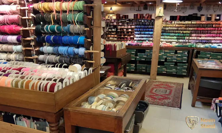 قفسه‌ بندی مغازه خرازی