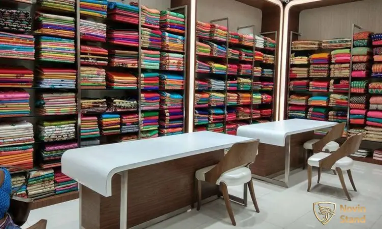 ایده‌ های دکور و چیدمان مغازه پارچه‌ فروشی