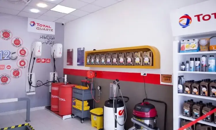 انواع قفسه بندی مغازه ی تعویض روغنی