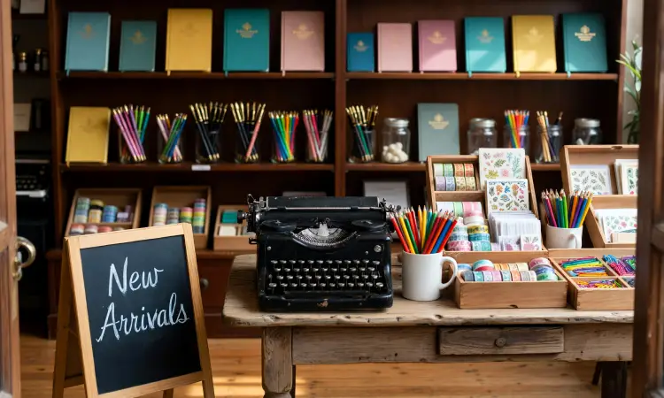 راهنمای قفسه بندی لوازم التحریر