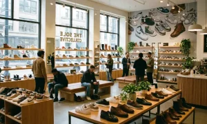 صفر تا صد قفسه بندی فروشگاه کفش