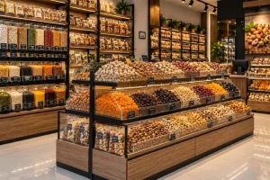 قفسه بندی خشکبار فروشی